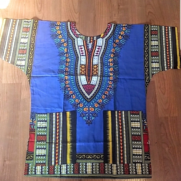 Tops - Colorful African dashiki Top